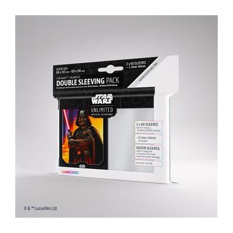 Star Wars: Unlimited Art Sleeves Double Sleeving Pack - Darth Vader