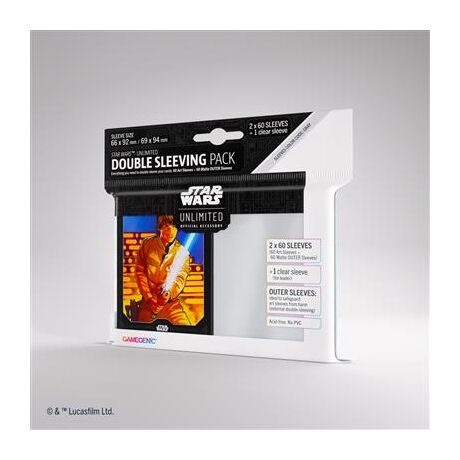 Star Wars: Unlimited Art Sleeves Double Sleeving Pack - Luke Skywalker