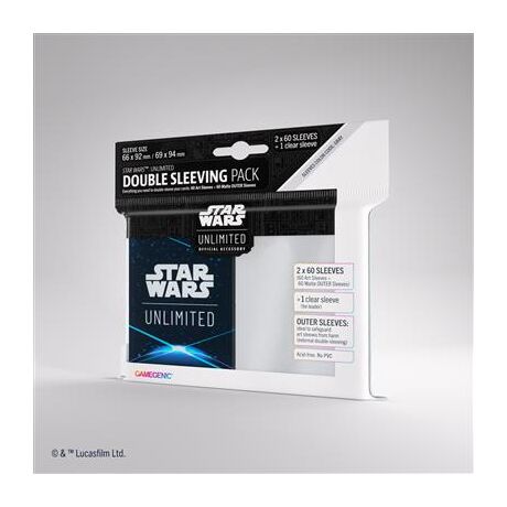 Star Wars: Unlimited Art Sleeves Double Sleeving Pack - Space Blue