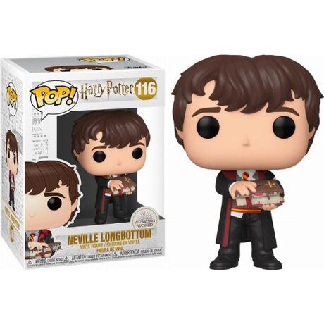 POP! Harry Potter - Neville Longbottom with Monster Book #116