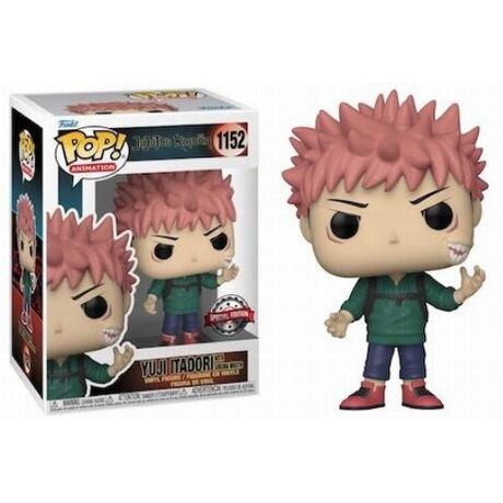 POP! Jujutsu Kaisen - Yuji Itadori (with Sukuna Mouth) #1152 (Exclusive)