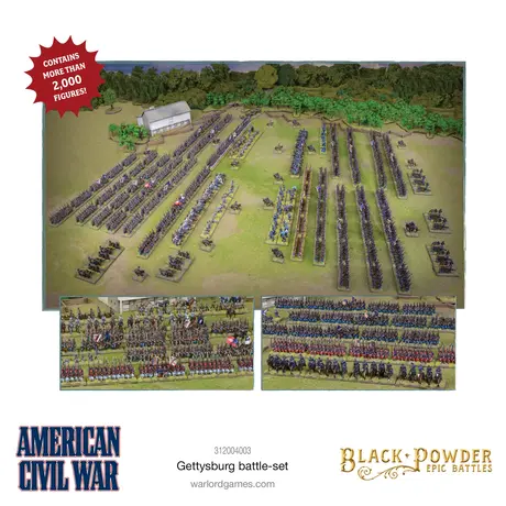 Gettysburg Battle Set - American Civil War Epic Battles
