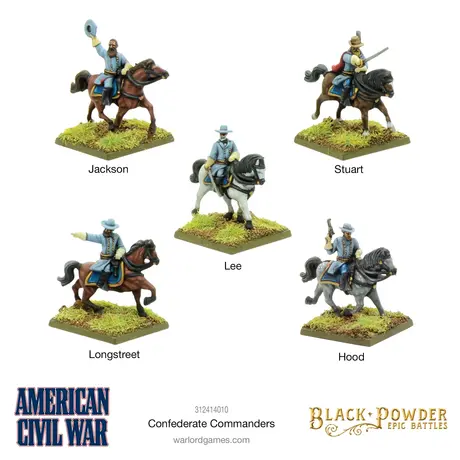 American Civil War Confederate Commanders Epic