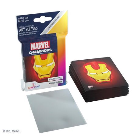 Iron Man Marvel Champions Art Sleeves (51)