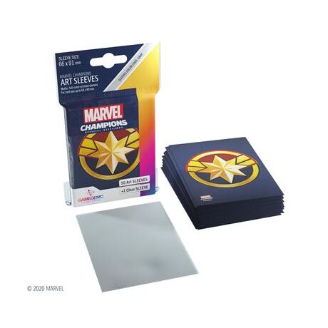 Captain Marvel - Marvel Champions Art Sleeves (51)