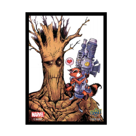 Marvel Card Sleeves Rocket/Groot (65)
