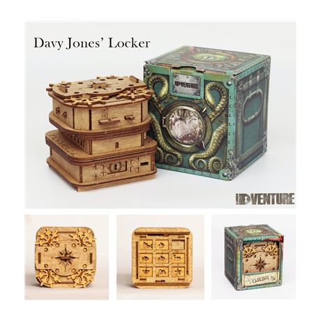 Cluebox - Escape Room In A Box - Davy Jones Locker