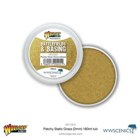 Patchy Static Grass (2mm) 180ml
