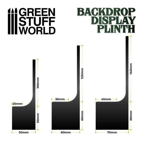 Backdrop Plinths 7x7x6+14cm