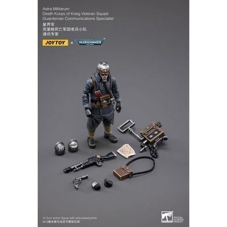 Death Korps of Krieg Veteran Guardsman Communications Specialist 1/18 10cm
