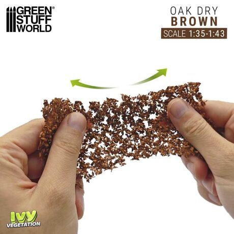 Oak Dry 1:35/1:43 Brown Ivy Sheet Large