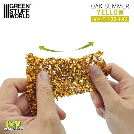 Oak Autumn 1:35/1:43 Yellow Ivy Sheet Large