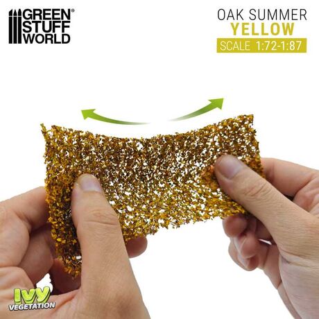 Oak Autumn 1:72/1:87 Yellow Ivy Sheet Small