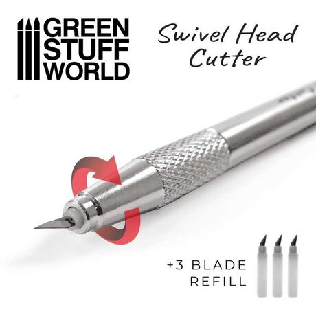 Metal Swivelhead Hobby Knife