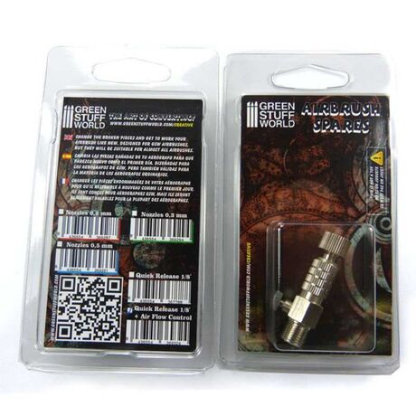 Airbrush Quick Release Adaptor with Air Flow Control 1/8