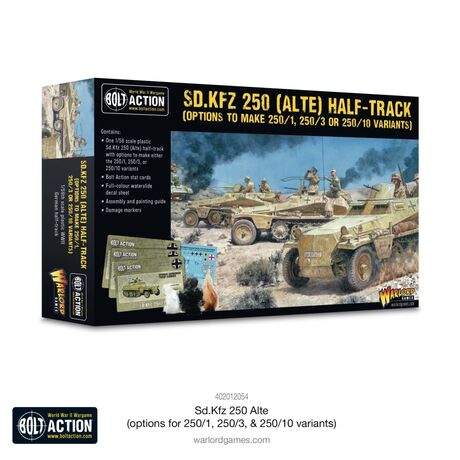 Sd.Kfz 250 (Alte) Half-Track (250/1, 250/3, 250/10)
