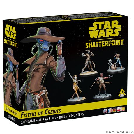 Star Wars: Shatterpoint - Fistfull of Credits Cad Bane Squad