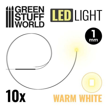 Micro LEDs Warm White 1mm