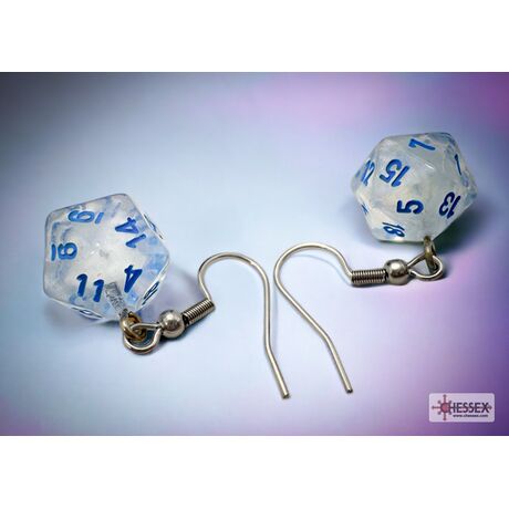 Hoor Earrings Borealis Icicle Mini-Poly D20