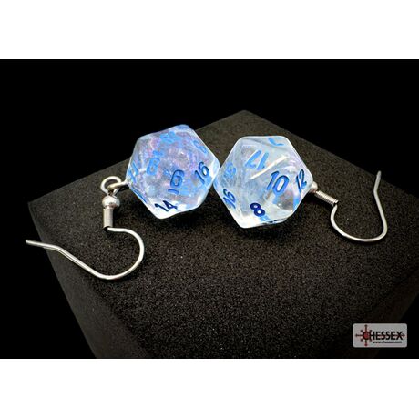 Hoor Earrings Borealis Icicle Mini-Poly D20