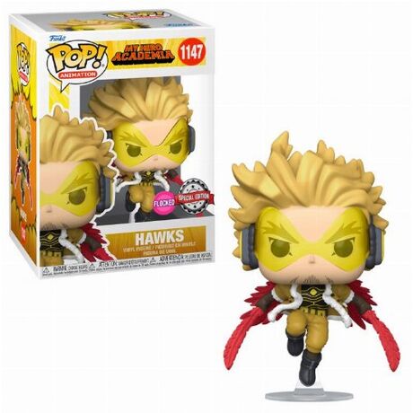 POP! My Hero Academia - Hawks (Flocked) #1147 (Exclusive)