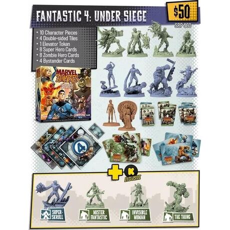Marvel Zombies: Fanatic 4: Under Siege