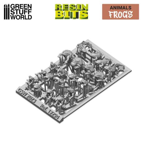 Frogs and Toads - 3D Printed Set