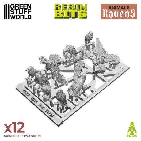 Ravens 3D Resin Set