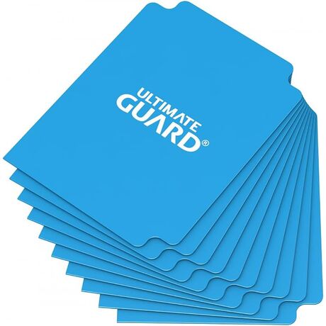 CARD DIVIDERS STANDARD LIGHT BLUE 10