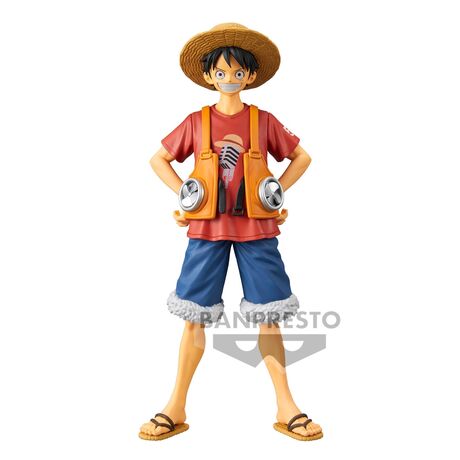 Dxf The Grandline Men Vol.1 : One Piece Film Red - Monkey D. Luffy Statue (16cm)