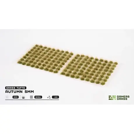 Autumn 5mm Grass Tufts - Small (144)