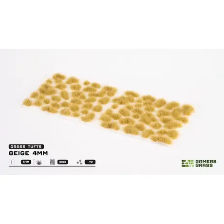 Beige 4mm Grass Tufts - Wild (70)