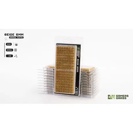Beige 6mm Grass Tufts - Small (144)