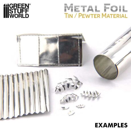 Flexible Tin Foil - Craft Pewter