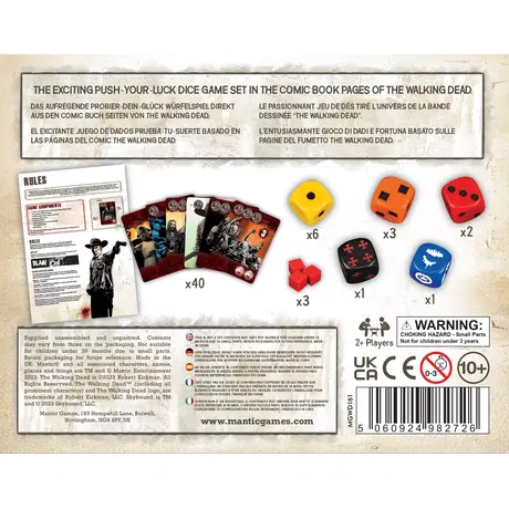 The Walking Dead The Dice Game