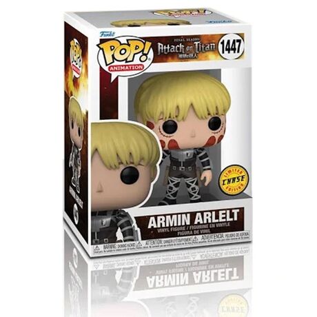 Pop! Armin Arlet Chase : Animation Attack On Titan Vinyl Figure #1447