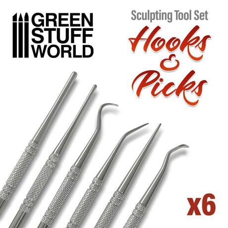 6x Hook and Pick tool Set