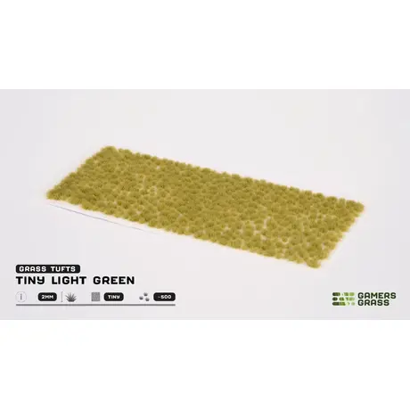 Tiny Light Green Grass Tufts (500)