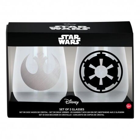 Star Wars Crystal Glasses 2-Pack