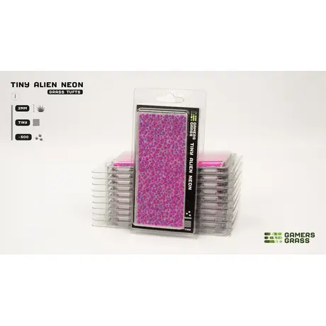Tiny Alien Neon Grass Tufts (500)
