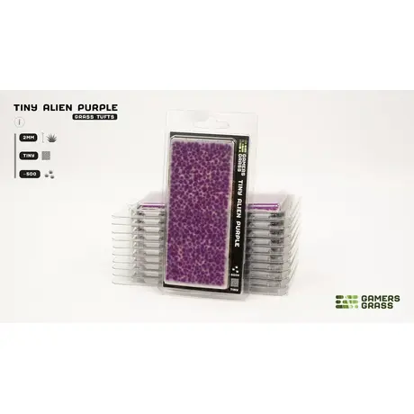Tiny Alien Purple Grass Tufts (500)