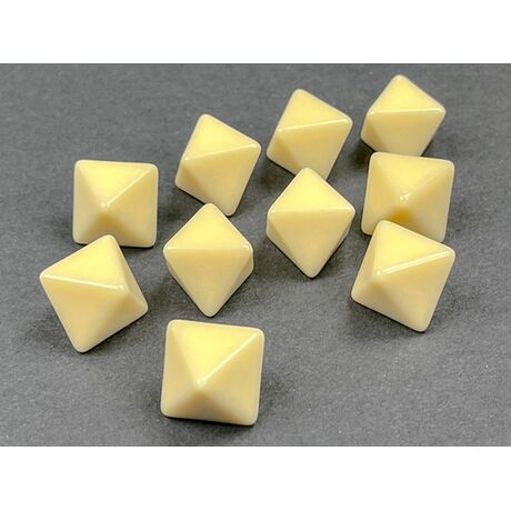 Opaque Ivory D8 Blank