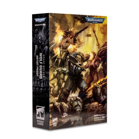 Space Wolves Wolf Guard Action Figure 18cm (Artist Proof)
