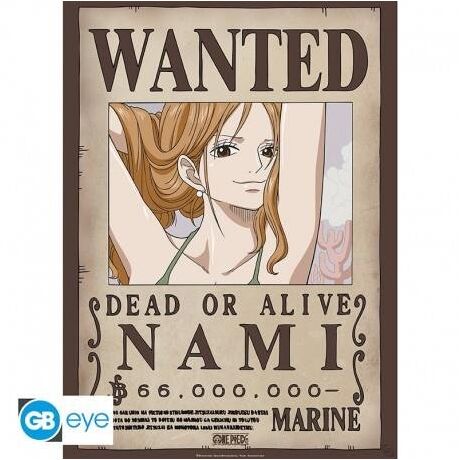 Wanted Nami Poster Chibi (52x38cm)