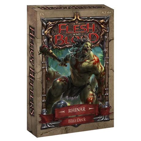 Rhinar Heavy Hitters Blitz Deck