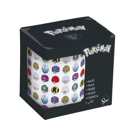Pokemon All Pokeballs Ceramic Mug In Gift Box  325ml