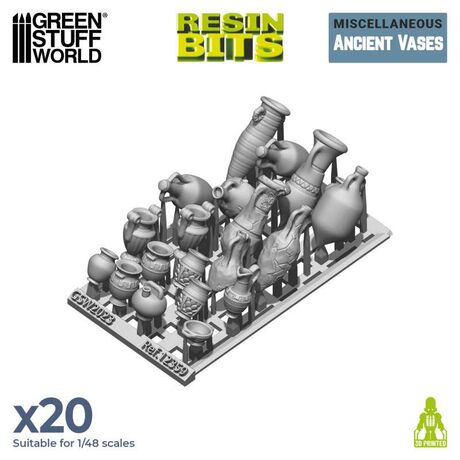 3D Printed Set - Ancient Vases