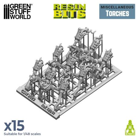 3D Printed Set- Torches
