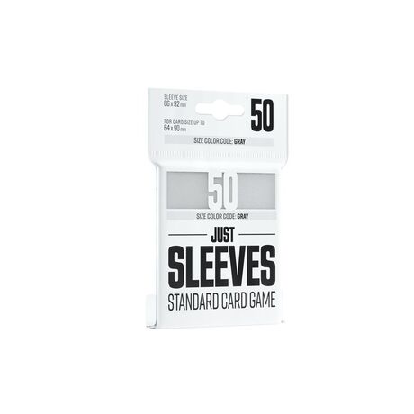 Just Sleeves Standard Card Game White (50)