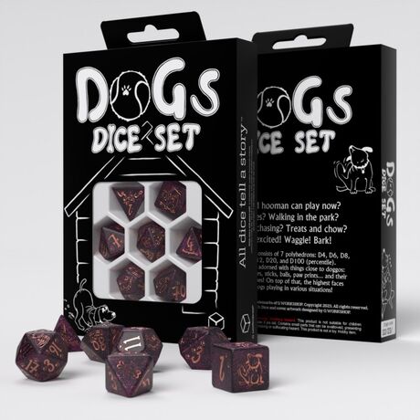 Dogs Dice Set : Luna
